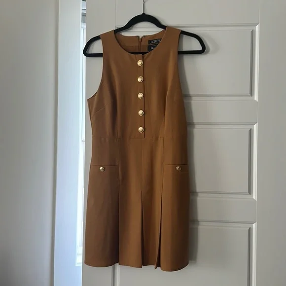 knee length dresses for ladies White Button Front Shift Dress
